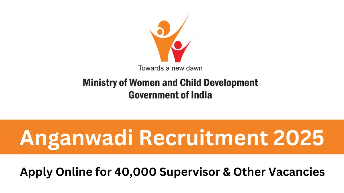 Anganwadi Recruitment 2025