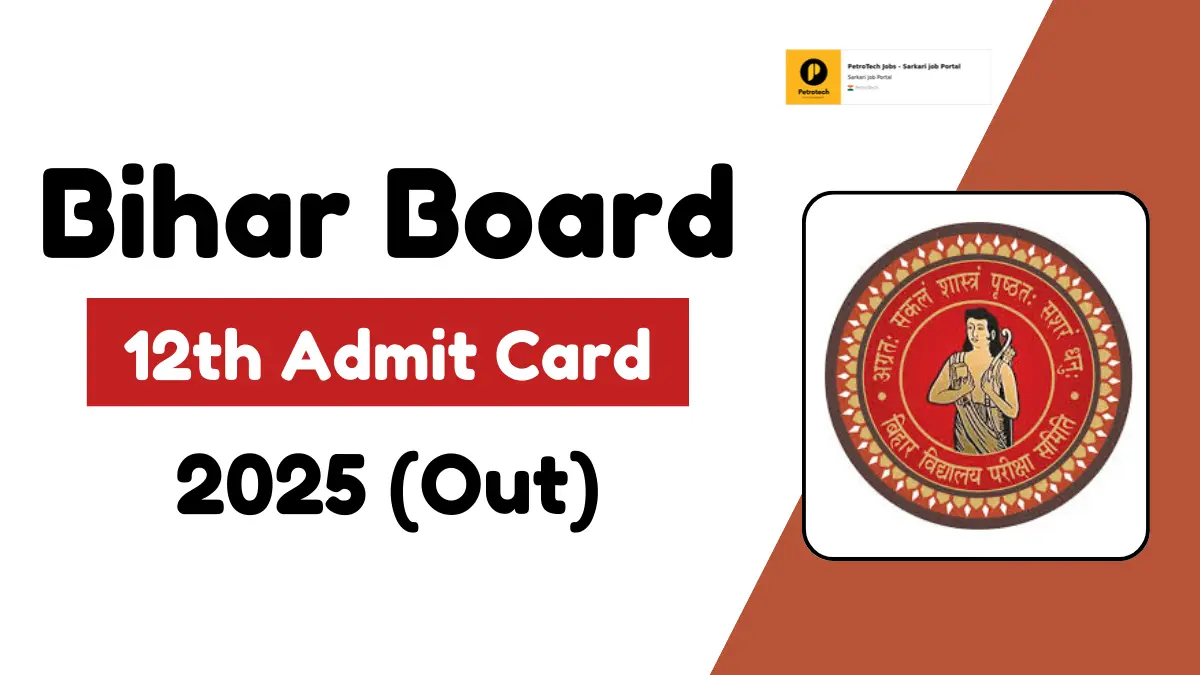 Bihar Board 12th Admit Card 2025