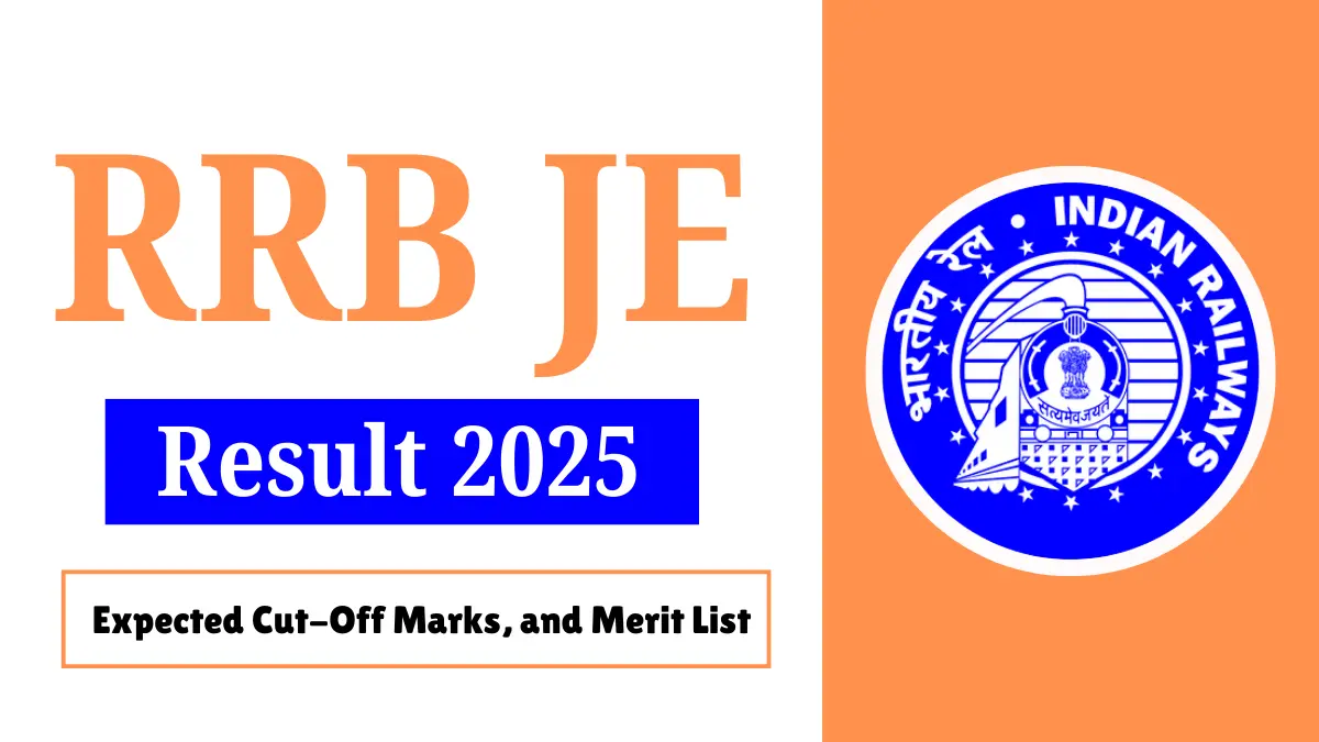 RRB JE Result 2025