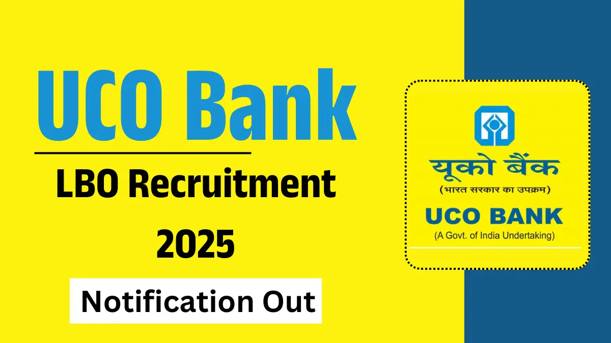 UCO Bank LBO Recruitment 2025