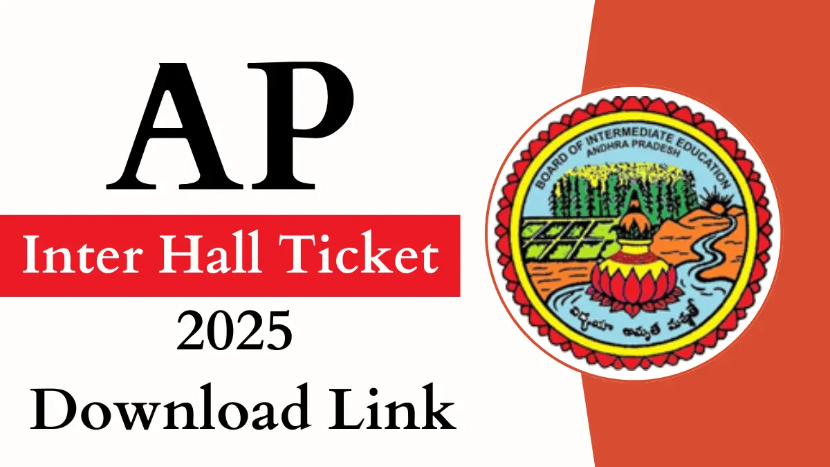 AP Inter Hall Ticket 2025